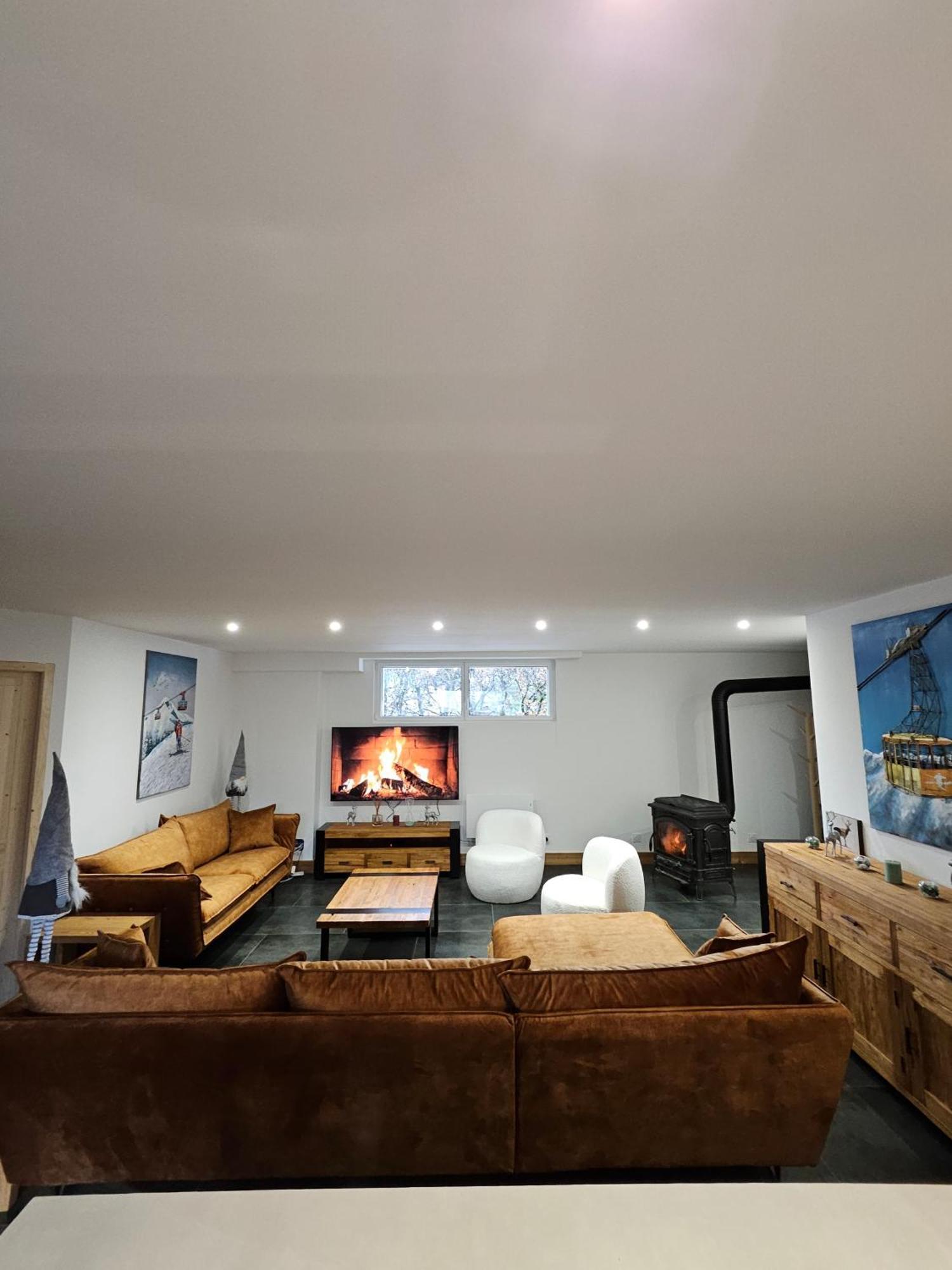 Les Fees Mer : Appart 150 M² Hypercentre Calme 10P 霞慕尼 外观 照片